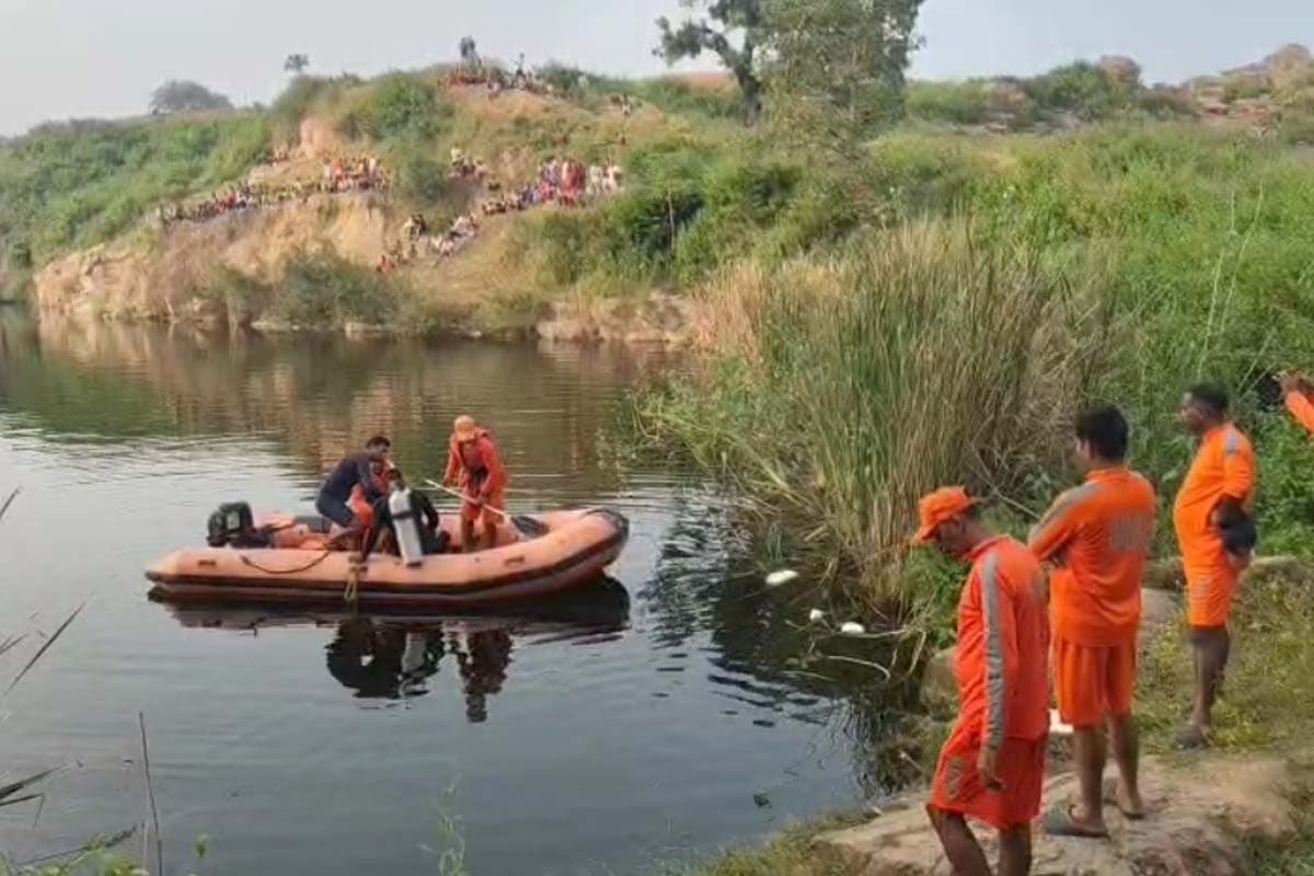 NDRF और स्थानीय प्रशासन की चार दिवसीय अथक खोज के बावजूद बंद खदान में युवक का कोई सुराग नहीं