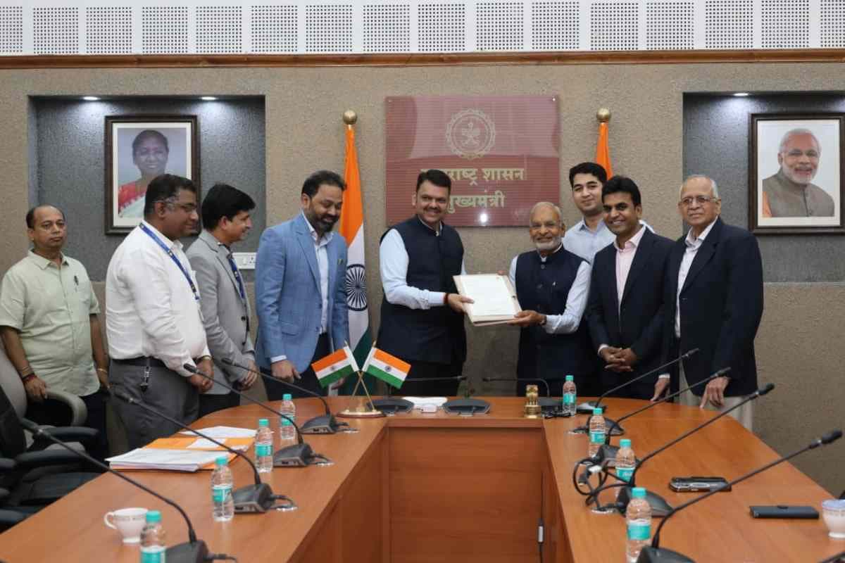 मिहान में अत्याधुनिक रक्षा एवं एयरोस्पेस निर्माण परियोजना हेतु 233 एकड़ भूमि का मुख्यमंत्री द्वारा आवंटन