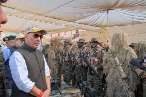 Rajnath Singh Bhairav Battalion Meeting – रक्षा मंत्री मुलाकात