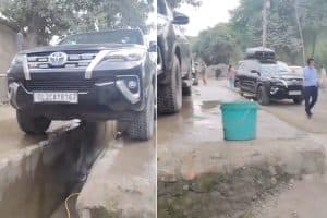PM Modi SUV Bihar Roadside Wash 2025: सुरक्षा और आलोचना