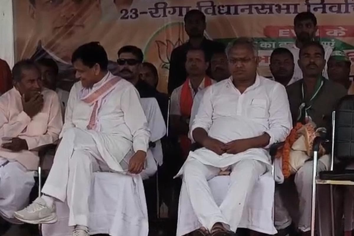 सीतामढ़ी में एनडीए की जनसभा में गरजी जेडीयू, मनीष वर्मा और नित्यानंद राय ने तेजस्वी पर बोला तीखा हमला