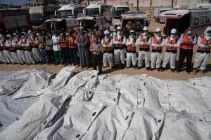 Israel hands over 30 Palestinian bodies – इज़राइल ने गाज़ा को लौटाए 30 शव, अस्थायी संघर्ष विराम के बीच संवेदनशील स्थिति