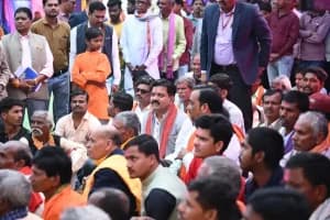 Deputy CM Vijay Sharma: मोटियारी गांव में नवधा रामायण कार्यक्रम में हुए शामिल, श्रोताओं संग किया रामायण पाठ का श्रवण