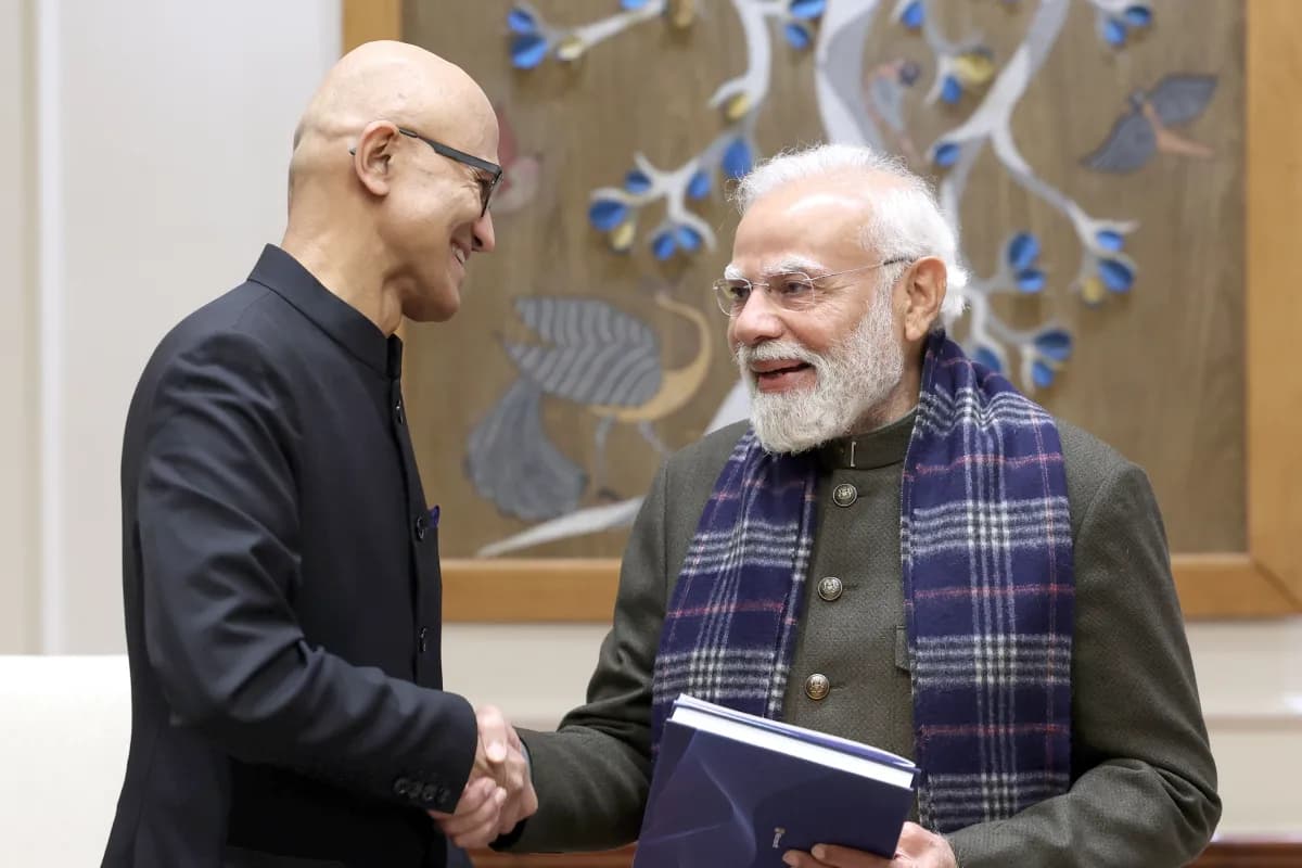 भारत के डिजिटल भविष्य को आकार देगा माइक्रोसॉफ्ट का 1.5 लाख करोड़ रुपये का ऐतिहासिक निवेश