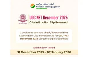 NTA UGC NET: शहर सूचना पर्ची जारी
