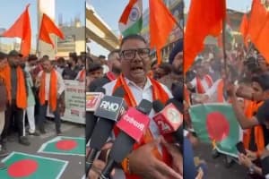 Nagpur Bajrang Dal Protest: नागपुर में बंगाल हिंसा के विरोध में प्रदर्शन के दौरान पुलिस से झड़प