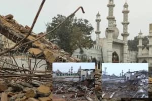 तुर्कमान गेट में अवैध निर्माण पर कार्रवाई