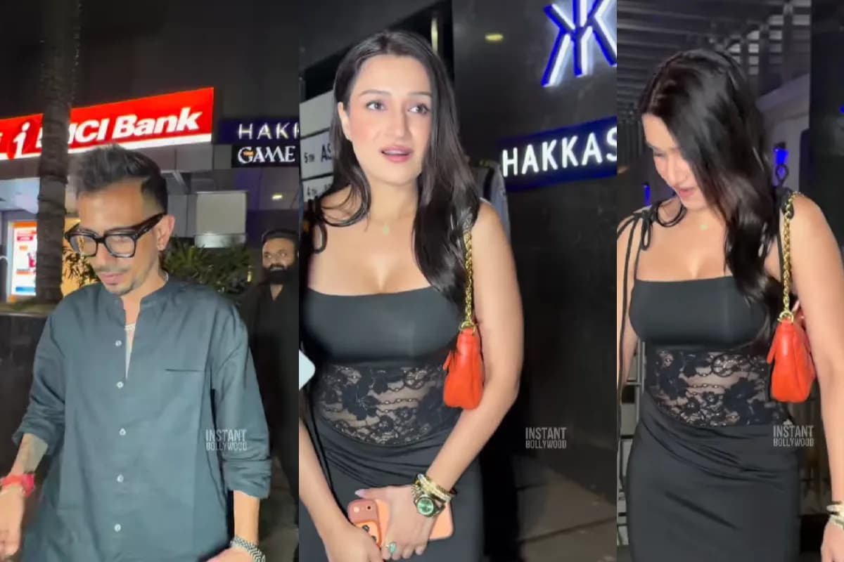 युजवेंद्र चहल फिर चर्चा में, मुंबई में शेफाली बग्गा के साथ दिखे क्रिकेटर, देखिए VIDEO