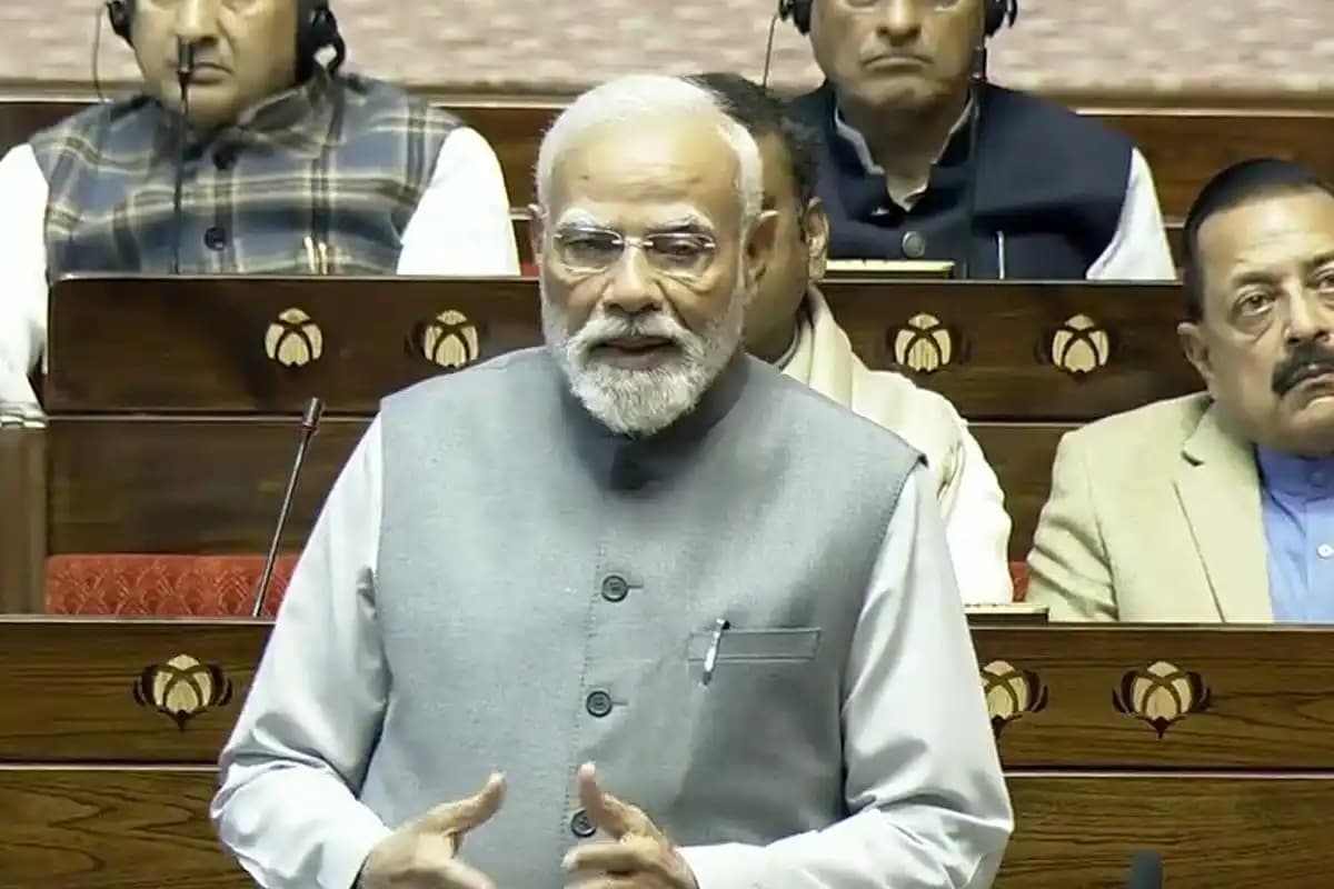 राज्यसभा में पीएम मोदी का भाषण: विपक्षी हंगामे के बीच युवा भारत की ताकत पर जोर
