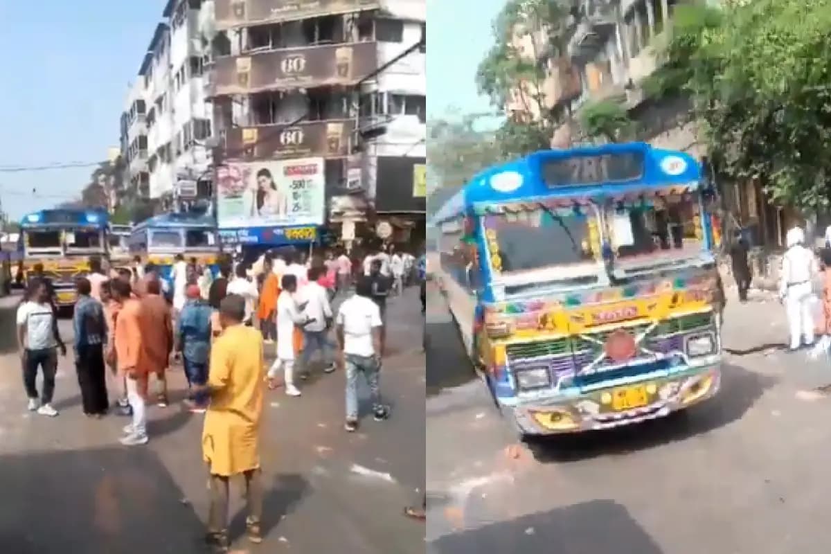 कोलकाता में पीएम मोदी की रैली से पहले भड़की हिंसा, BJP-TMC समर्थक आमने-सामने