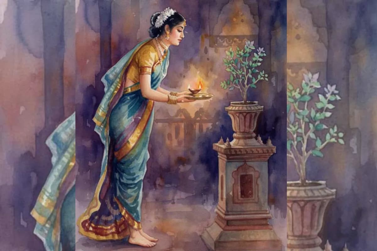 जानिए सुबह-शाम कैसे करें तुलसी पूजा, क्या है सांझ में दीप दिखाने का सही समय?