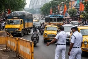 Kolkata Ram Navami Traffic Restriction: कोलकाता में राम नवमी पर यातायात नियंत्रण और मालवाहक गाड़ियों पर रोक