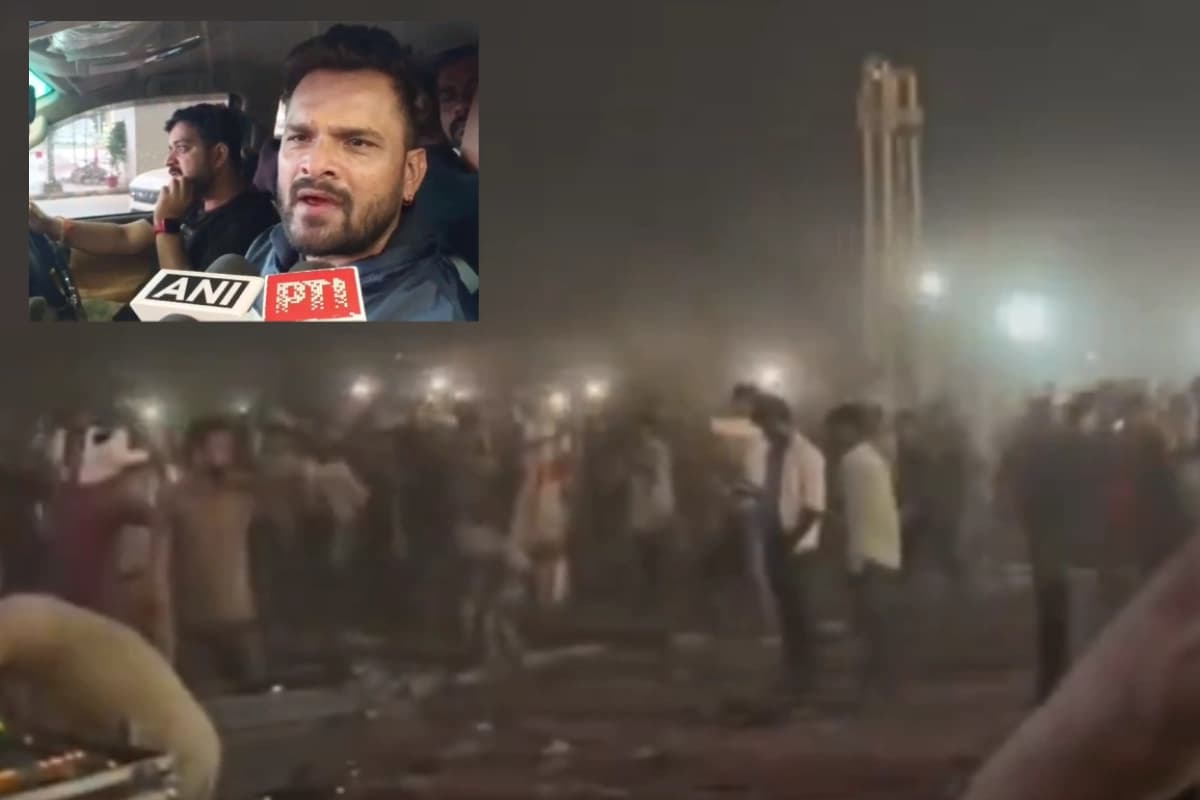 खेसारी लाल यादव के शो में मची भगदड़, लाखों की भीड़ पर हुआ लाठीचार्ज, देखिए VIDEO