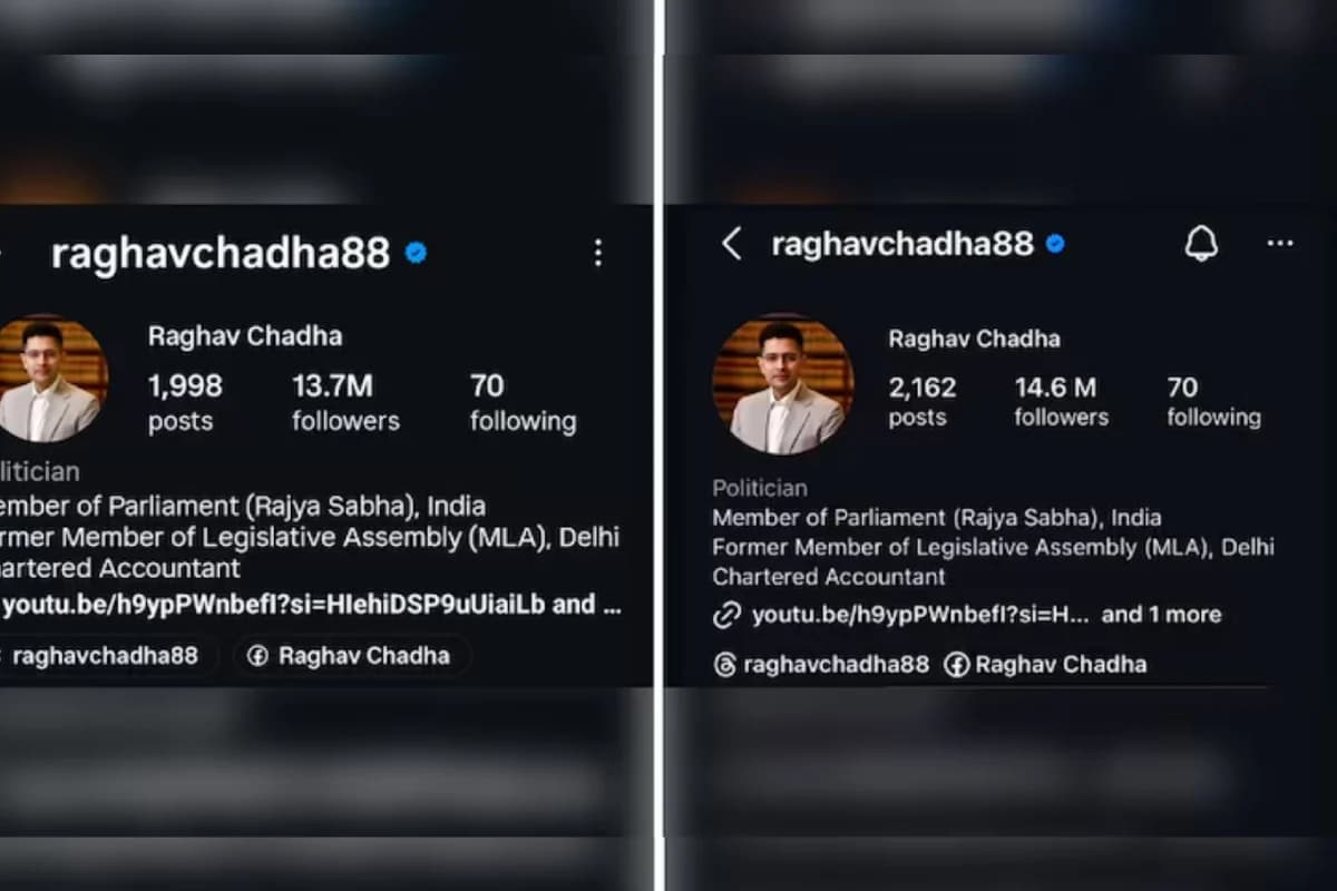 Gen Z को नहीं भाया राघव चड्डा का BJP में जाना! 24 घंटे में 10 लाख लोगों ने किया अनफॉलो