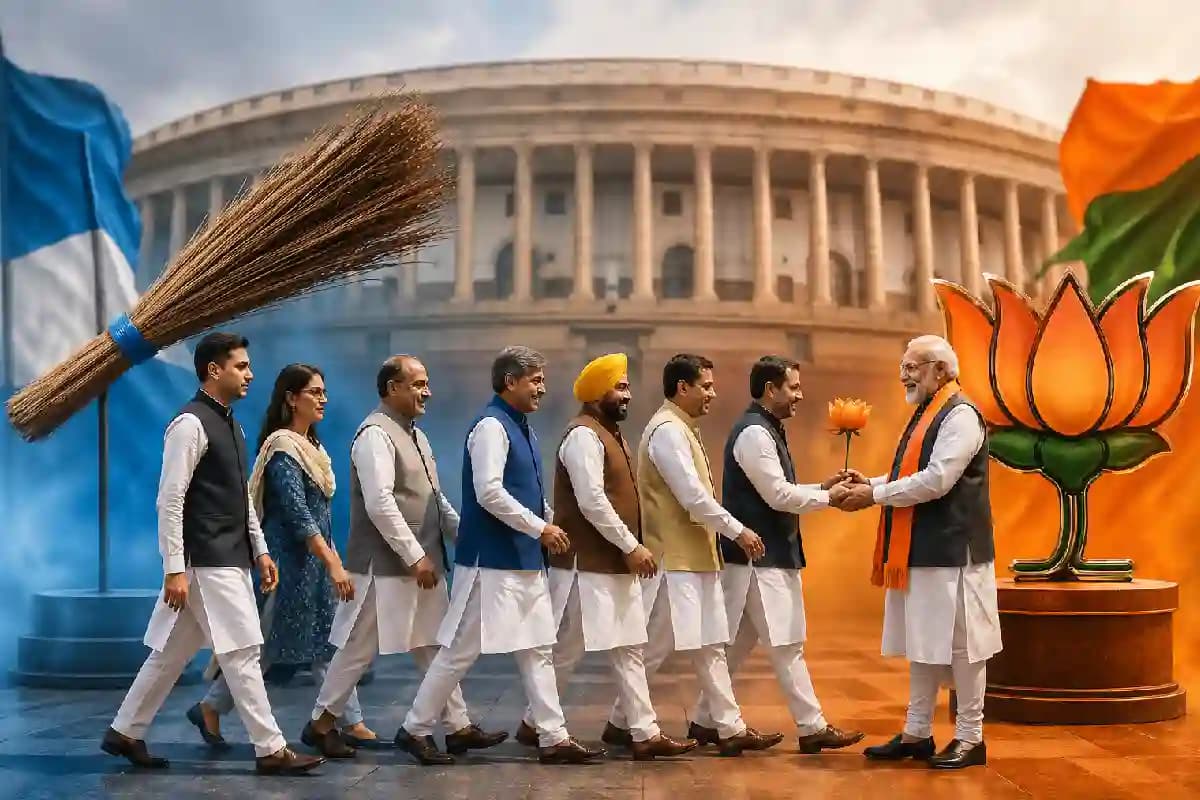 Rajya Sabha defection: अब झाड़ू वाले हाथ खिलाएंगे ‘कमल’
