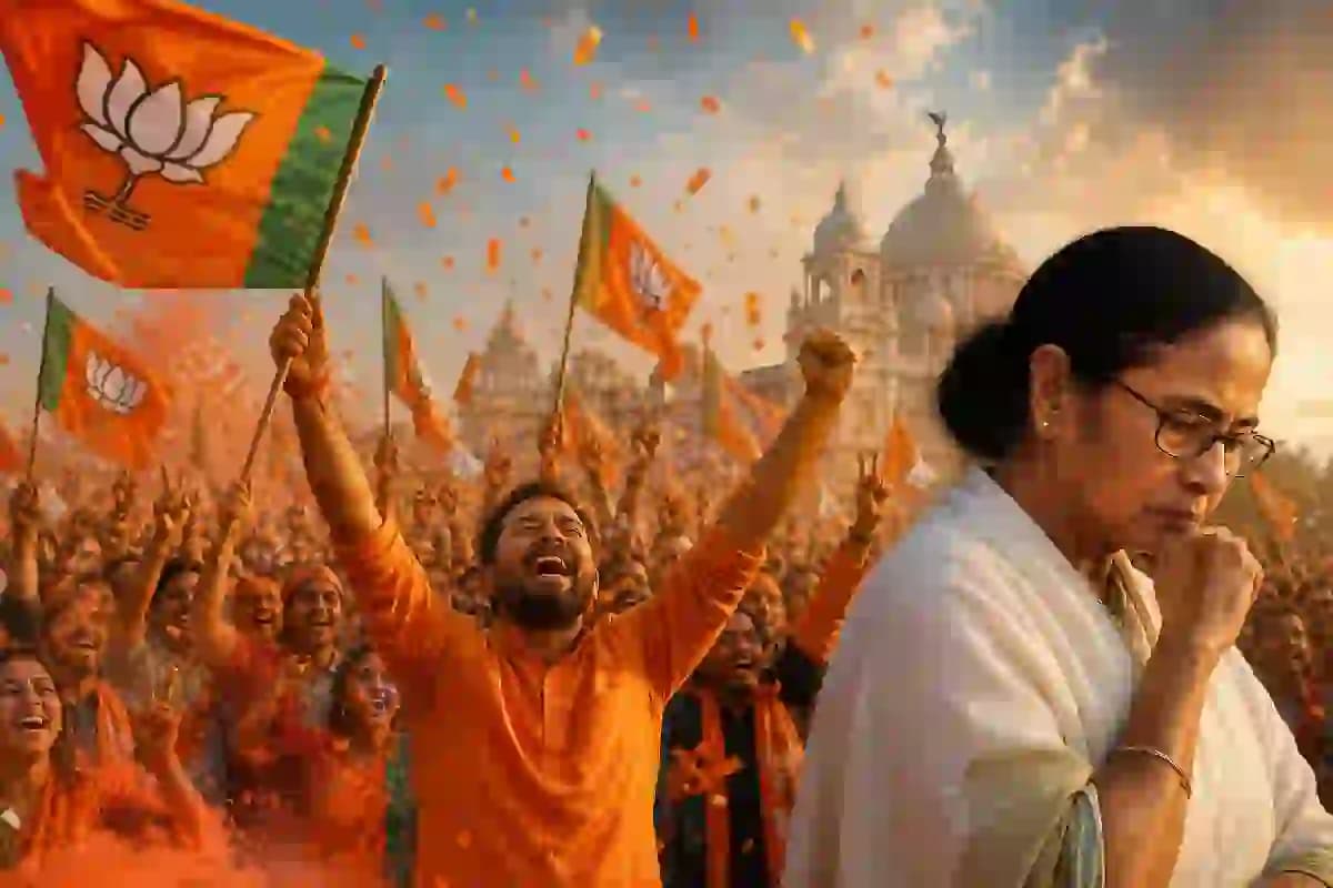 Bengal Election Result 2026: BJP की सुनामी में बहा TMC का किला, बंगाल में ‘ममता युग’ का अंत