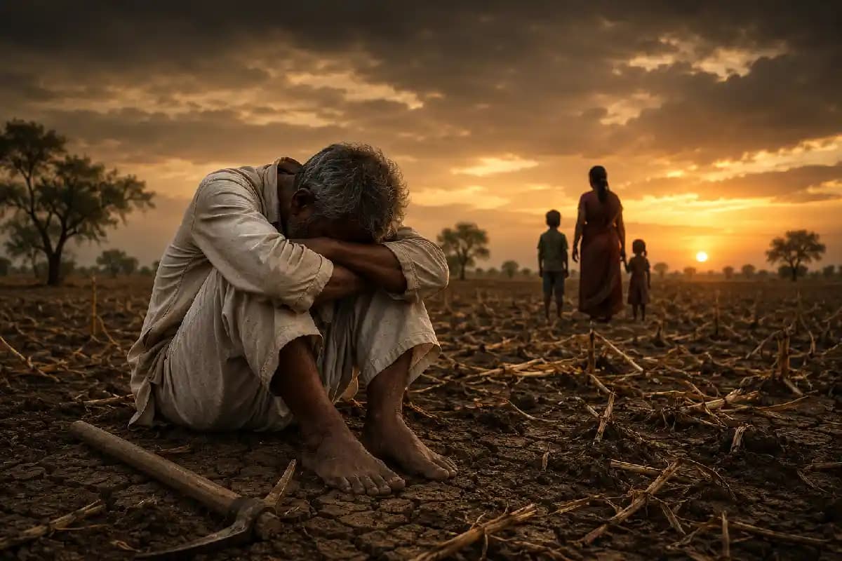 Farmer Suicide Crisis in India 2024: हर घंटे बुझ रही एक जिंदगी, खेती का संकट अब मौत में बदल रहा है