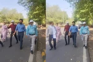 नागपुर: PM मोदी की मितव्ययिता अपील पर जिला परिषद CEO विनायक महामुनी पैदल पहुँचे दफ्तर, अधिकारी साइकिल और बस से भी आए