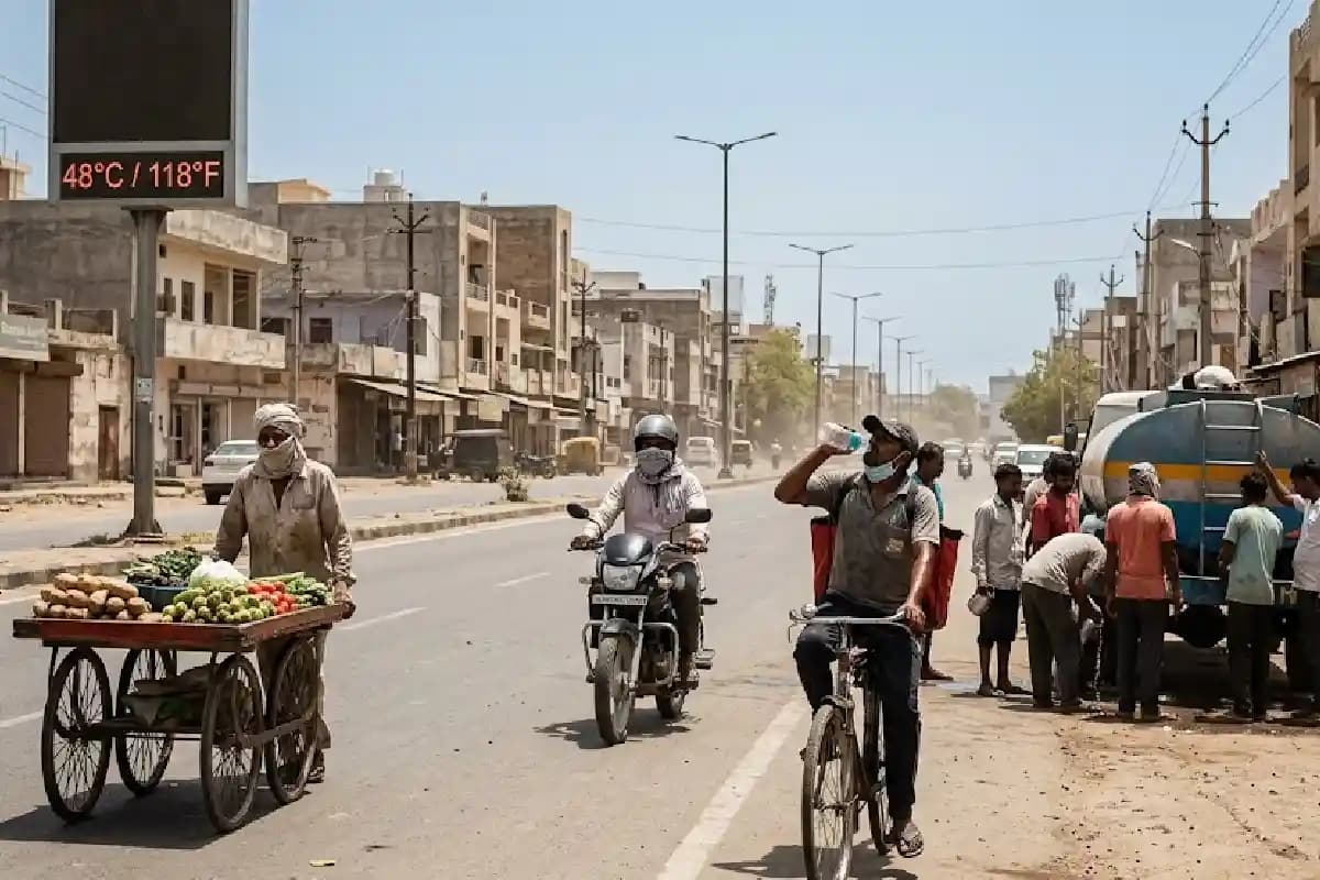 North India Heatwave: आग की भट्ठी बना उत्तर भारत, 48 डिग्री तक पहुंचा पारा