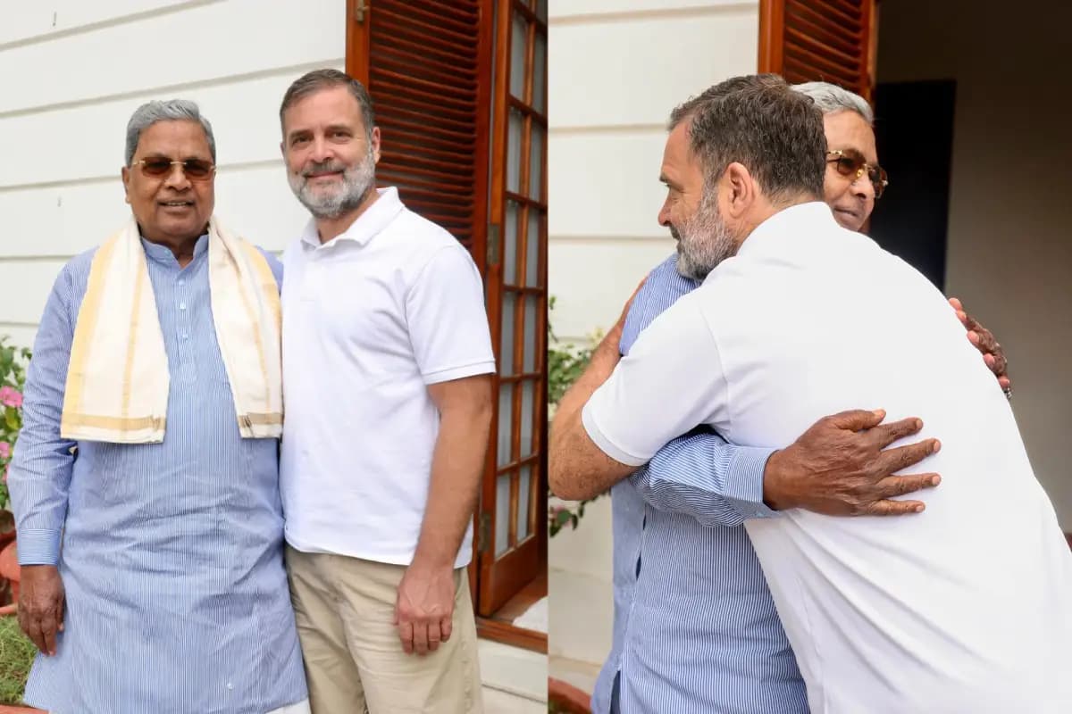 इस्तीफे के बाद राहुल गांधी से मिले सिद्धारमैया, कर्नाटक में नए मुख्यमंत्री को लेकर तेज हुई हलचल