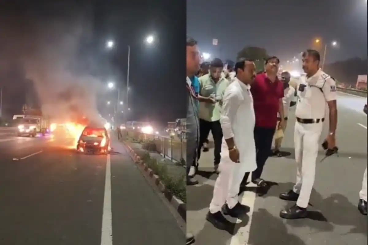Howrah News: हावड़ा में चलती कार में लगी आग, सभी यात्री सुरक्षित, पुलिस ने शुरू की जांच