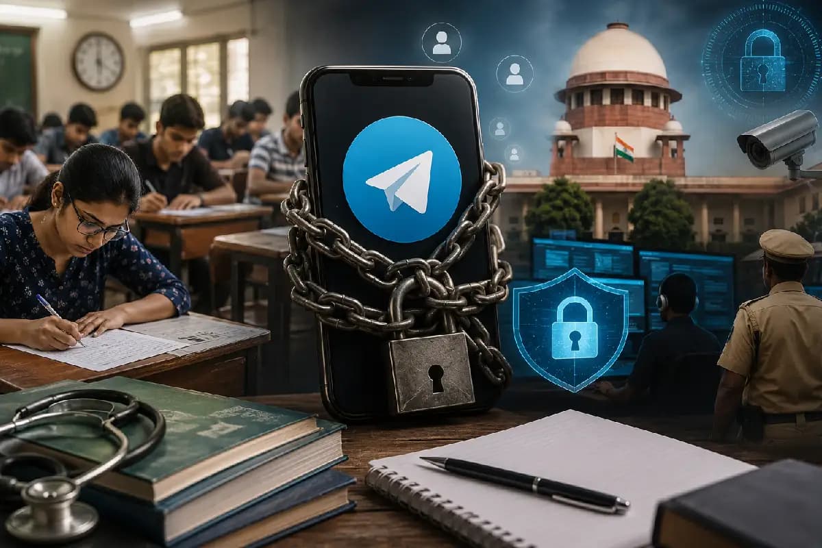 NEET UG 2026 Re-Exam Telegram Action: नीट री-एग्जाम से पहले टेलीग्राम पर बड़ा कदम, क्यों बढ़ी सरकार की चिंता?