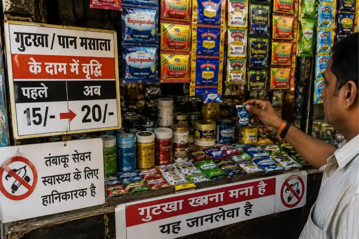महाराष्ट्र में गुटखा कारोबार में मची खलबली, कई शहरों में बढ़े पान मसाला के रेट