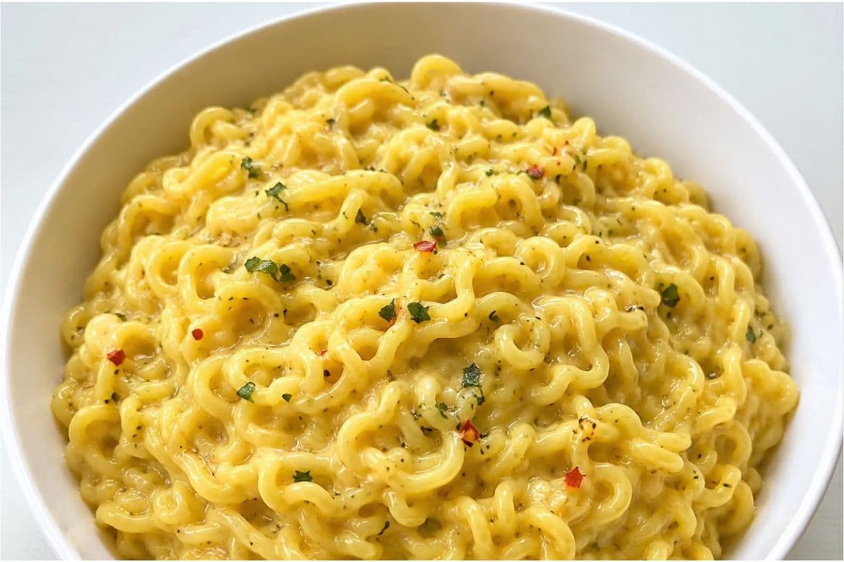 Creamy Garlic Maggi Recipe: घर पर मिनटों में बनाएं कैफे स्टाइल क्रीमी गार्लिक मैगी