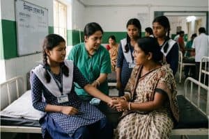 West Bengal News: संदेशखाली स्कूल में एक के बाद एक बेहोश हुए 32 छात्र।अधिकारी बोले भूत-प्रेत नहीं कुछ और है वजह।