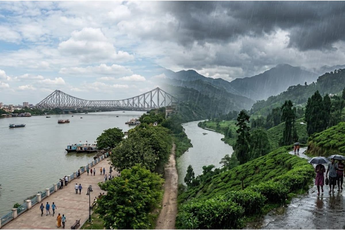 Weather Update:उत्तर बंगाल में मूसलाधार बारिश का ऑरेंज अलर्ट, जानें कोलकाता के मौसम का हाल