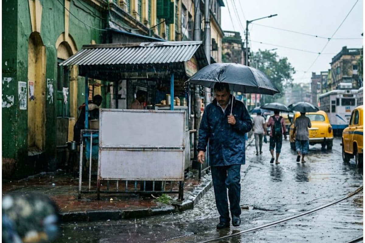 Kolkata Weather Update: कोलकाता में छाए बादल , बंगाल के कई जिलों में भारी बारिश की चेतावनी