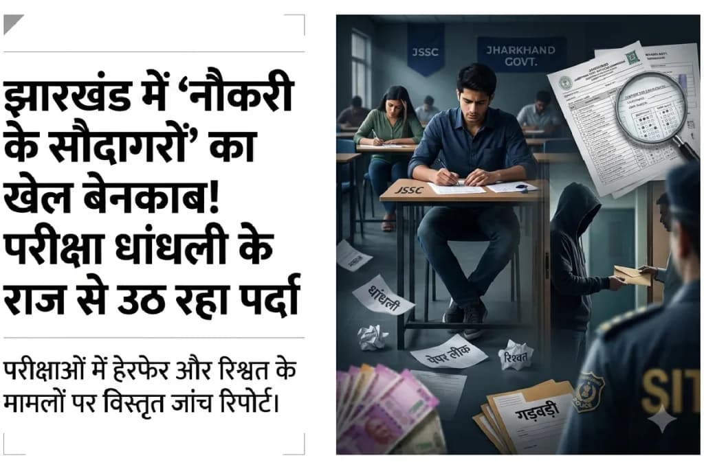 Jharkhand Exam Scam: झारखंड परीक्षा घोटाले का ‘12 लाख’ कनेक्शन, 15 छात्रों से वसूले 1.80 करोड़,