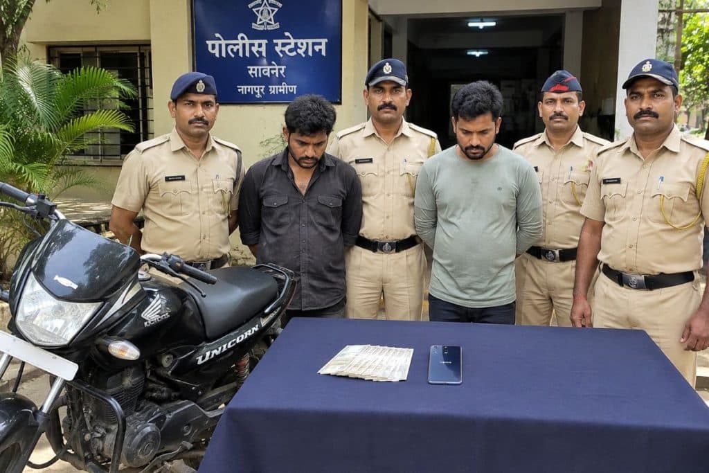 Dahegaon Rangari Robbery: नागपुर के दहेगांव रंगारी में मारपीट कर मोबाइल, नकदी और यूनिकॉर्न बाइक लूटने के मामले में पुलिस ने दो आरोपियों को गिरफ्तार किया। लूटा गया सामान भी बरामद किया गया।