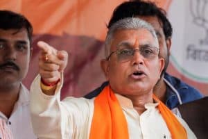 Anubrata Mondal house attack political reactions: पश्चिम बंगाल में अनुब्रत मंडल के घर पर हुए हमले और विभिन्न राजनीतिक बयानों पर मंत्री दिलीप घोष ने तीखी प्रतिक्रिया दी |