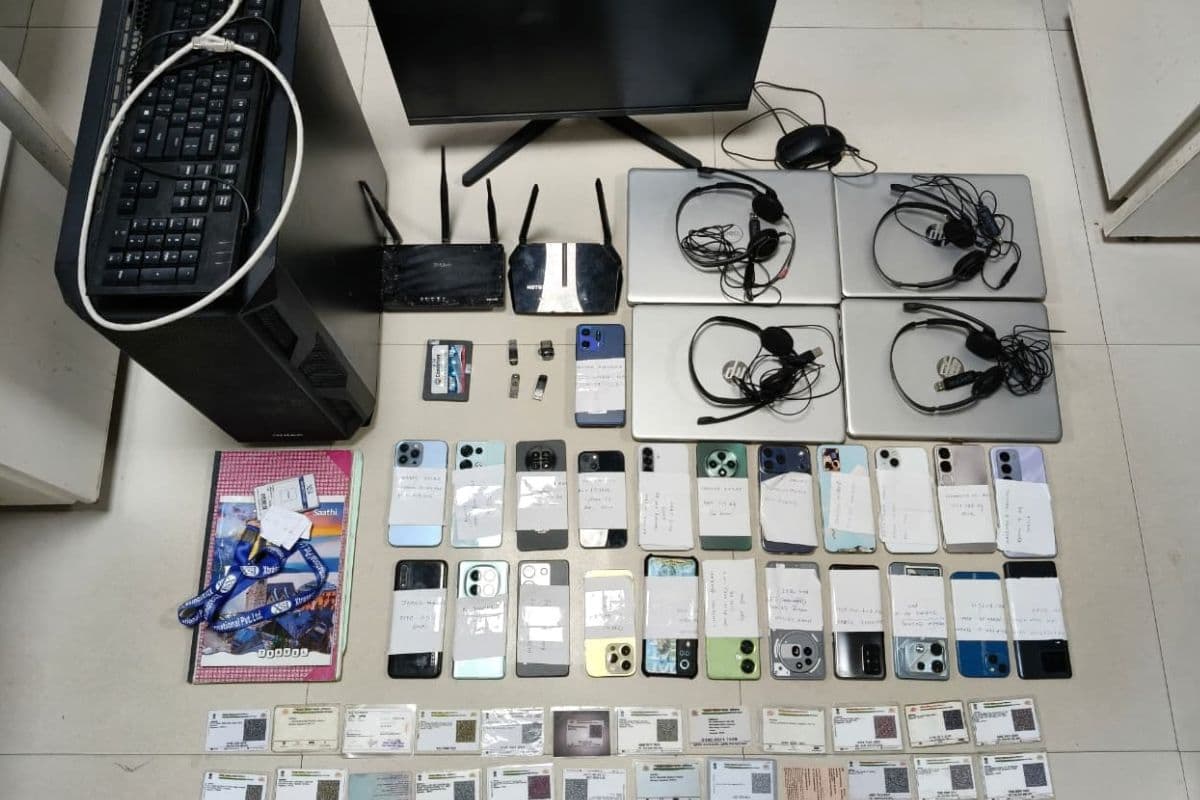 विधाननगर में अवैध अंतरराष्ट्रीय कॉल सेंटर पर पुलिस का छापा, 24 लोग गिरफ्तार