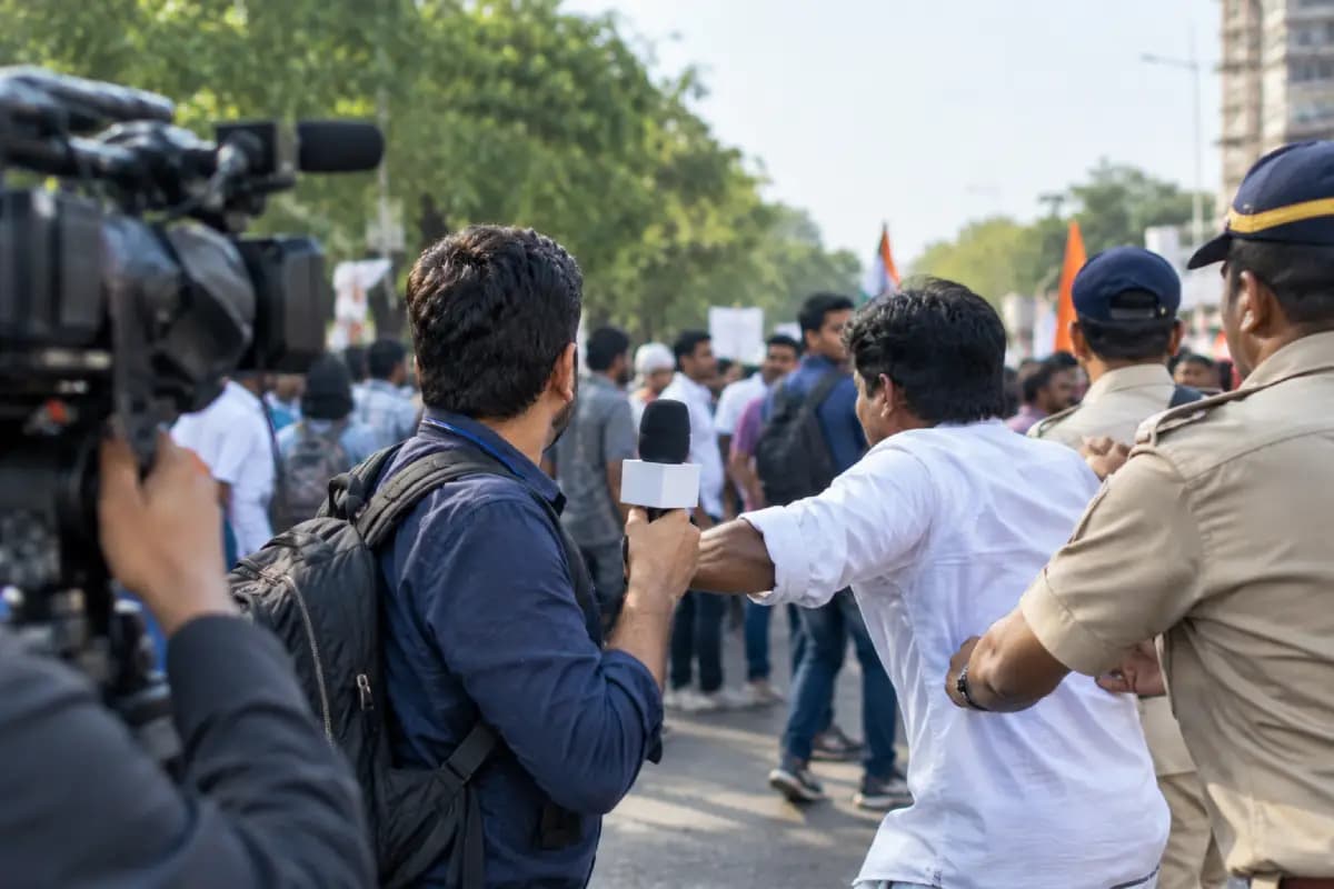 पुणे में पत्रकार निखिल सुक्रे से कथित मारपीट पर मुंबई प्रेस क्लब ने जताई नाराजगी