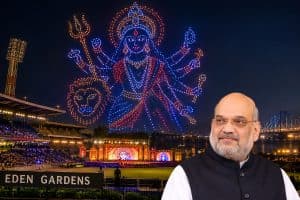 Mahalaya Kolkata Event: महालया पर कोलकाता के ईडन गार्डन्स में भव्य आगमनी कार्यक्रम होगा। पीएम मोदी के नहीं आने की संभावना है जबकि अमित शाह शामिल हो सकते हैं।