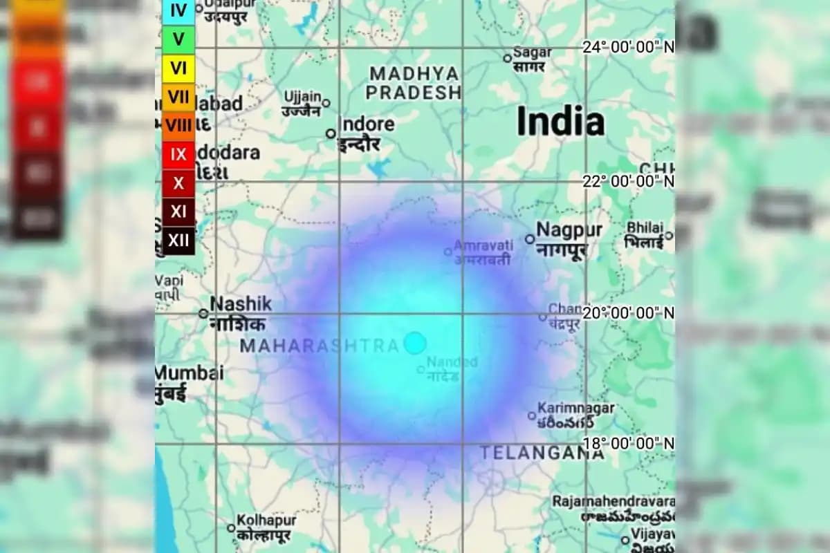 हिंगोली में भूकंप के लगातार दो झटके, 3.3 और 4.5 तीव्रता से कांपी धरती