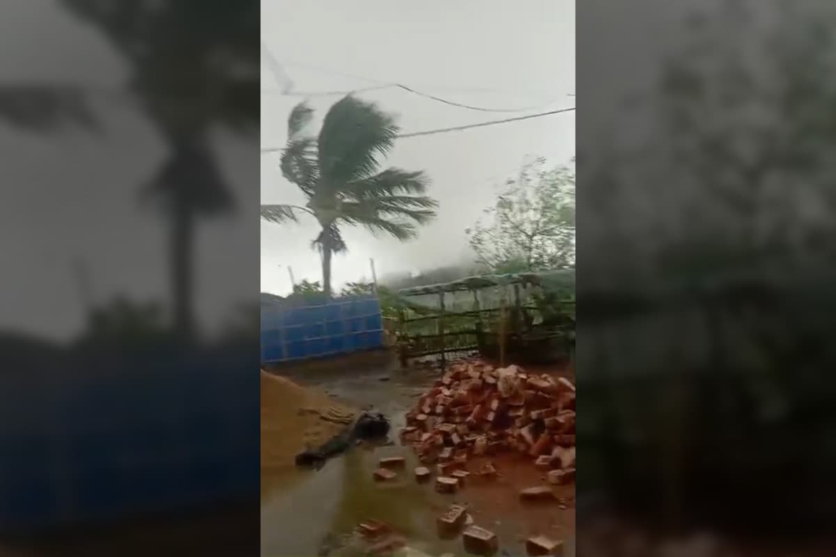 सहरसा में मौसम का कहर: परिवार के आशियाने का मलबा और अफरातफरी