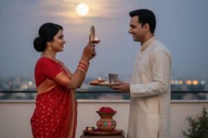 Karwa Chauth 2025 Moonrise Timing in Bihar – पटना, गया, भागलपुर और अन्य शहर