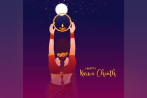Karwa Chauth 2025 Moonrise Time in Delhi-NCR – चांद दर्शन और पूजा मुहूर्त