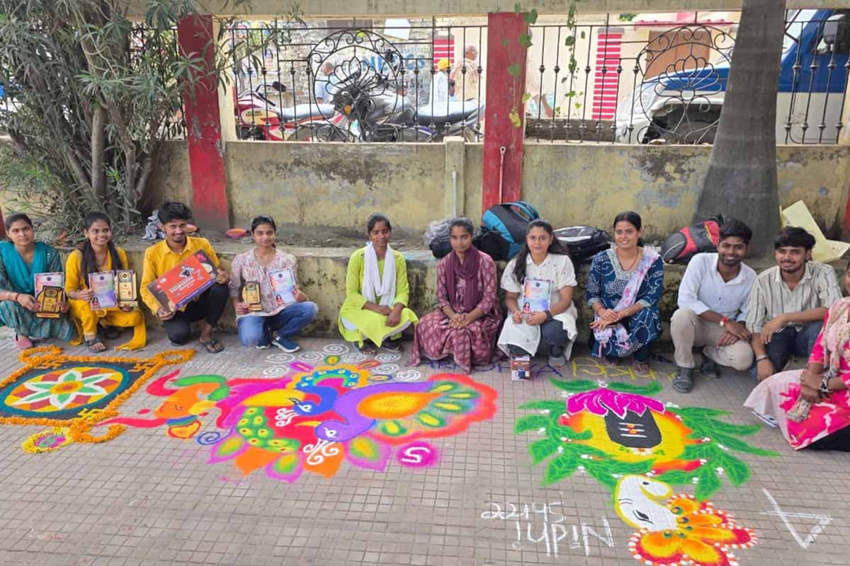 रंगों की छटा से महका गांधी मैदान, उल्लासपूर्वक संपन्न हुआ रंगोली महोत्सव सीजन-4