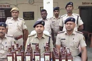 Illegal Foreign Liquor Seized in Bhagalpur