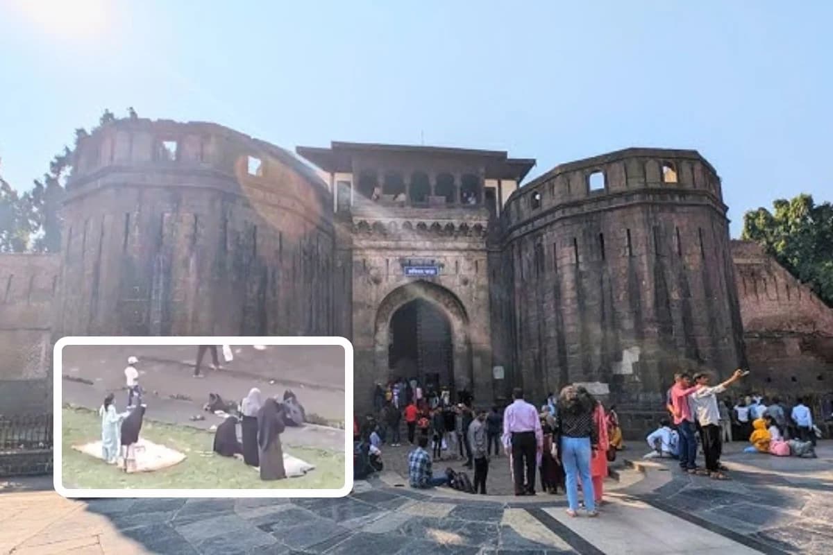 पुणे के शनिवारवाड़ा में नमाज पर विवाद: बीजेपी सांसद मेधा कुलकर्णी ने गोमूत्र से किया ‘शुद्धिकरण’