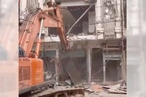 Meerut Central Market Demolition