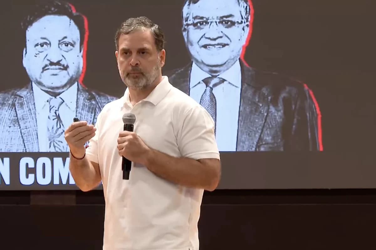 Rahul Gandhi: राहुल गांधी का बड़ा आरोप, “पूरा हरियाणा हमसे छीन लिया गया, वोट चोरी हुई है”
