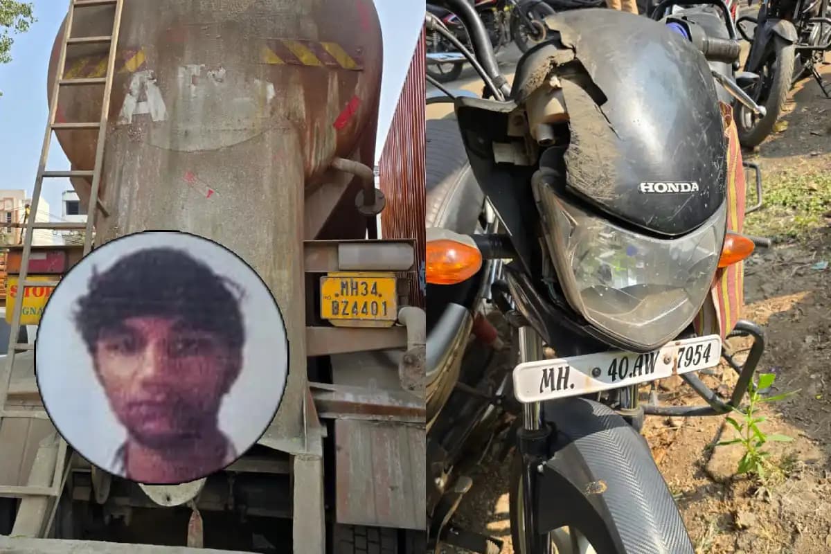 Saoner Bike Accident: अंबिका होटल के पास भीषण सड़क हादसा, ट्रक की चपेट में आने से बाइक सवार युवक की मौत
