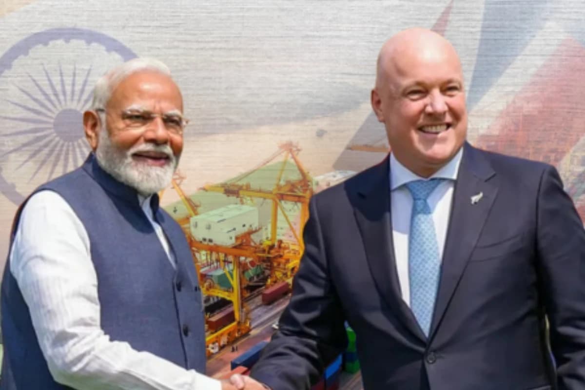 भारत और न्यूजीलैंड के बीच ऐतिहासिक मुक्त व्यापार समझौता, पांच साल में दोगुना होगा कारोबार