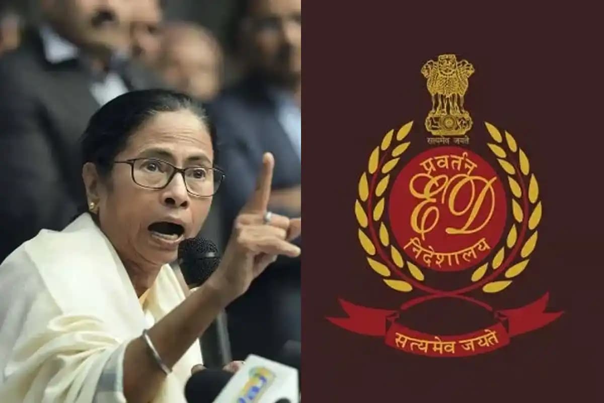 कोलकाता में ईडी छापेमारी पर विवाद: ममता बनर्जी और केंद्रीय एजेंसी आमने-सामने