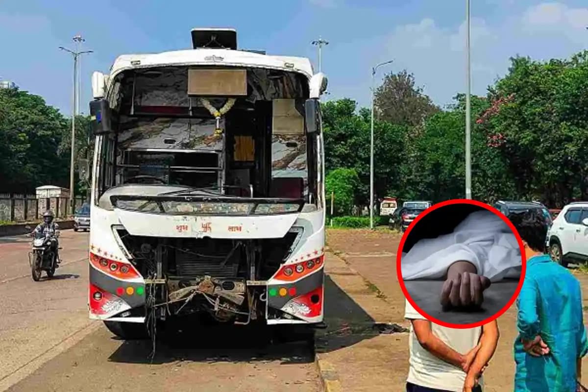 नांदेड़ में बस-ट्रक की भयंकर टक्कर, आग में तीन लोगों की मौत